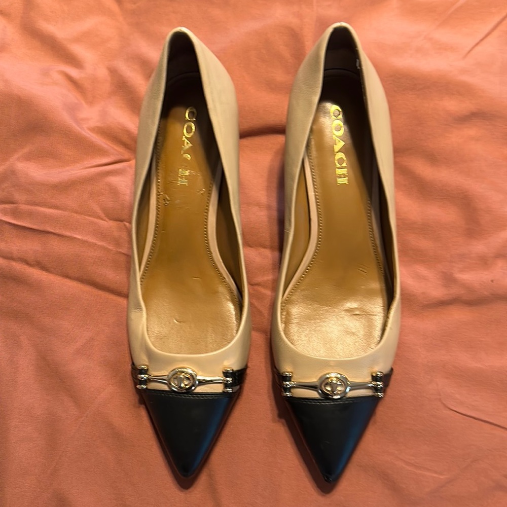 Coach heels size 9.5